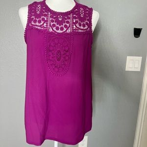 Purple Halogen tank top